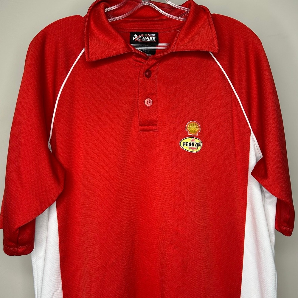 NASCAR Chase Authentics shirt-sz Large embroidered Penzoil RCR 29 Kevin‎ Harwick